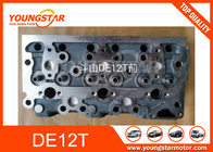 ISO 9001 / TS16949 IJzeren materialen Doosan Motorcilinderkop Assy DE12T