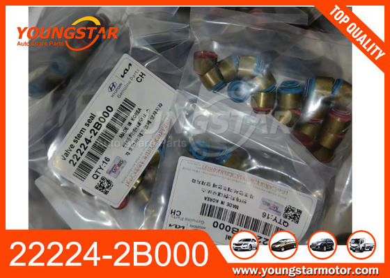 22224-2B010 22224 2B000 Motor Valve Stem Seal Voor Hyundai Accent Tucson KIA Rio Soul 1.6L