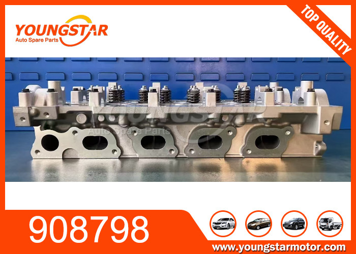 Meester 2.5DTI 908798 16V 4CYL motorklep Complete cilinderkop met aluminiumopmerking