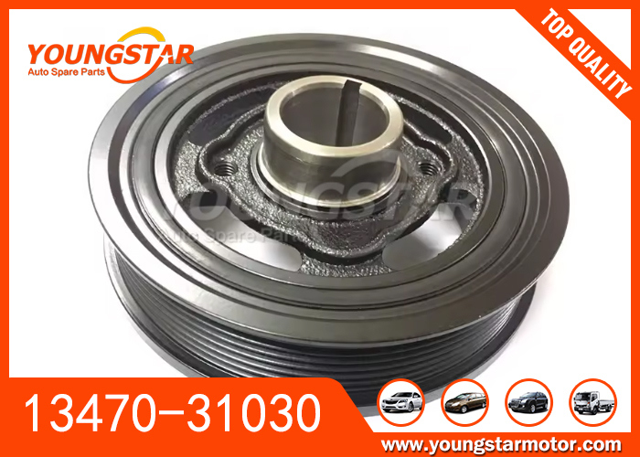 OEM 13470-31030 Crankshaft Pulley Harmonic Balancer voor Toyota 2GRFE met 60000 Kms garantie